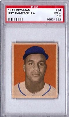 1949 Bowman #84 Roy Campanella PSA 5.5 Rookie HOF