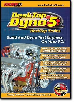 Comp Cams Desktop Dyno 5 186011 Dynamometer Simulation