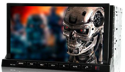 2DIN CAR STEREO DVD PLAYER ROAD TERMINATOR ANDROID USB SD DVB T GPS