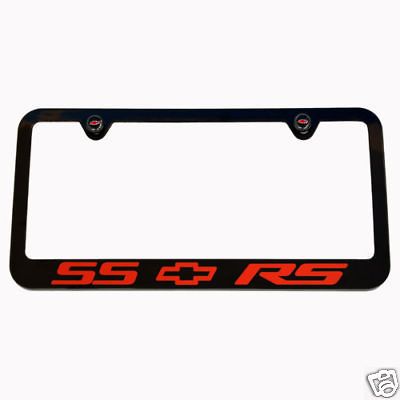 2010 2011 2012 2013 Chevrolet Camaro SS RS License Plate Frame ORANGE