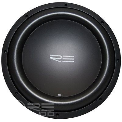 RE AUDIO SXX12 D2 12 1000 WATTS DUAL 2 OHM SXX SERIES CAR AUDIO