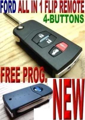 FLIP TRANSPONDER CHIP KEYLESS ENTRY KEY REMOTE TRANSMITTER CLICKER