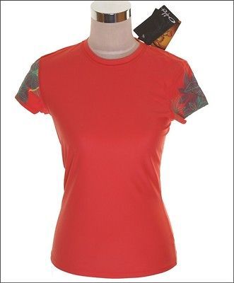 BNWT WOMENS OAKLEY SPF50+ RASH GUARD SURF SWIM T SHIRT VEST TOP MEDIUM