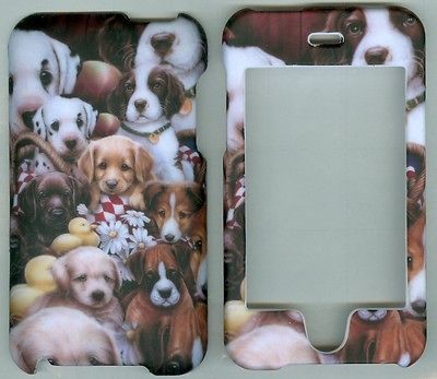 IPOD TOUCH 2G 3G 2ND 3RD GEN HUNTER CAMO PUPPIES CASE COVER SKIN HARD