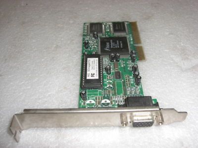 Trident 3DImage9750 AGP VGA Video Card LOW PROFILE