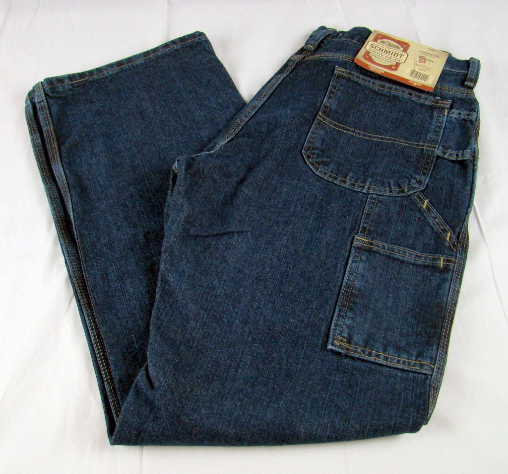 CE Schmidt womens workwear carpenter relaxed fit jean size 8 x 32