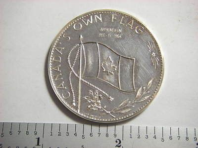 Canadas Own Flag / Canada Centennial medal 1867 1967 SILVER