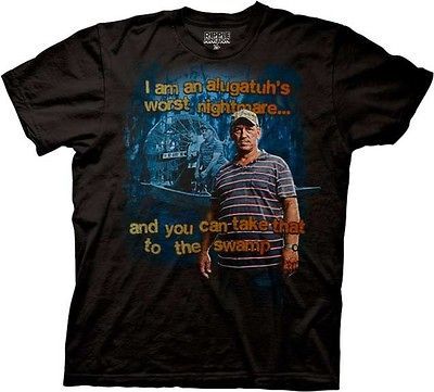 OFFICIAL LICENSED SWAMP PEOPLE ALUGATUHS WORST NIGHTMARE MENS T