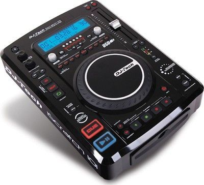 DJ Tech Top Load CD/  Player with DSP & Sampler   CD R   CD DA, 