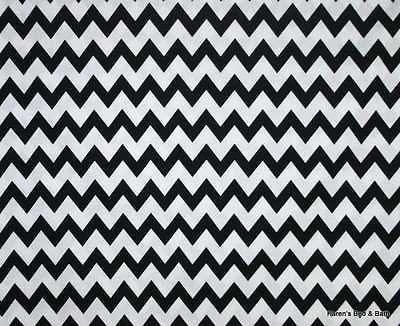 White Chevron Zigzag Stripe Pattern Print Panel Drapes Curtains Panels