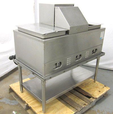 CV 3WHS 1 Ph Electric Hot Dog/Food Steamer w/Stand High Volume