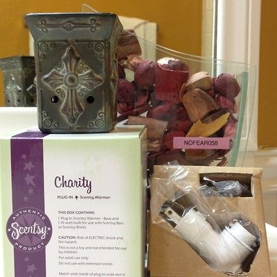 SCENTSY CHARITY Plug In Warmer.