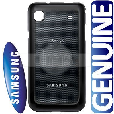 GENUINE SAMSUNG GALAXY S i9000 BLACK BATTERY BACK COVER