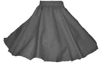 NEW FULL CIRCLE SKIRT WITH SIDE POCKET MALCO MODES BLACK OR WHITE S, M