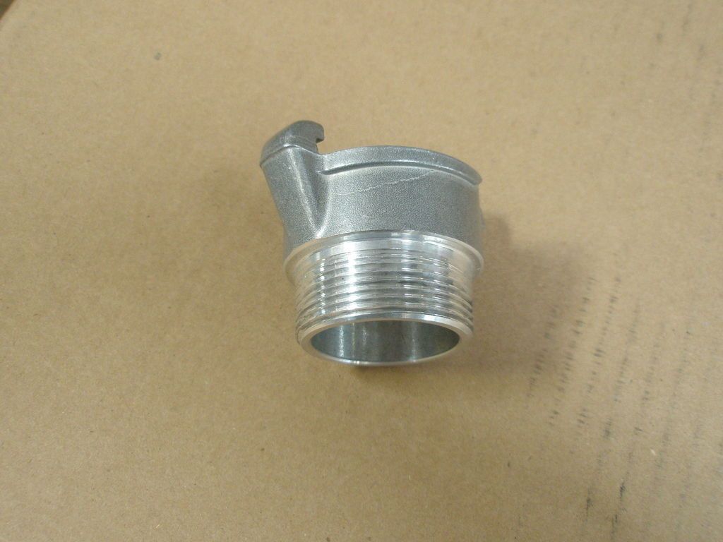 QC FORESTRY FIRE HOSE ADAPTER 1 1/2 ALUMINUM QUARTER TURN USA