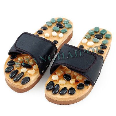 Foot Massage Slipper Stone Walk Acupoint Sandal Cobblestone Healthy