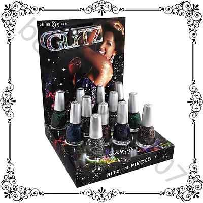 China Glaze Nail Polish Lacquer Glitz 0.5floz 14ml