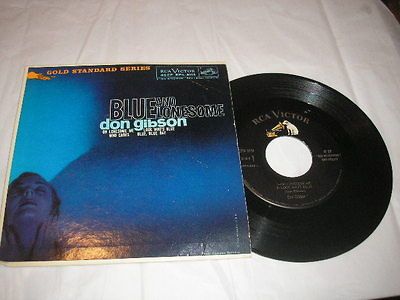 1959 Don Gibson‎ Blue And Lonesome 4 Song RCA EP EPA 5114 NM  Vinyl