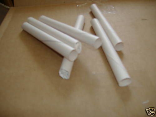 250 Civil War 9/16 .580 Musket Cartridge Tubes Reenactment Blank