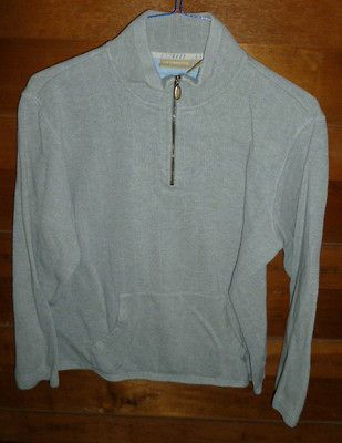 LIZ CLAIBORNE/LIZ WEART WOMENS SHIRT   GRAY   SIZE MEDIUM