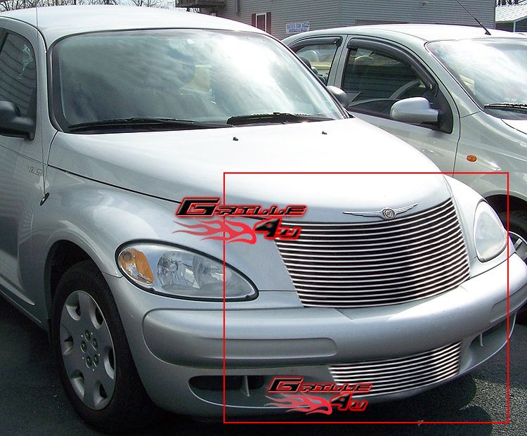 00 05 Chrysler PT Cruiser Billet Grille Combo (Fits PT Cruiser)