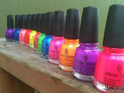 china glaze nail polish SUMMER NEONS 2012 COLLECTION you pick your