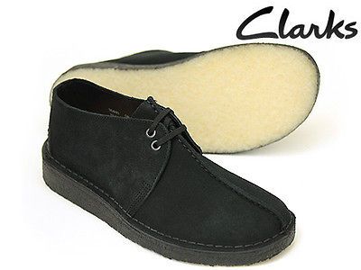 Clarks Desert Trek Originals Black 36440 Mens US Size 11