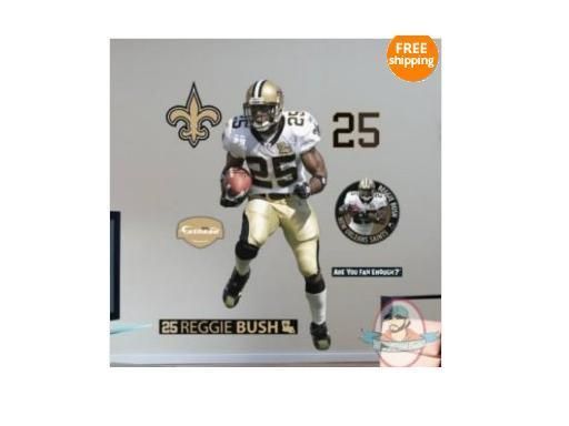 Reggie Bush Fathead   Full Size New Orleans Saints