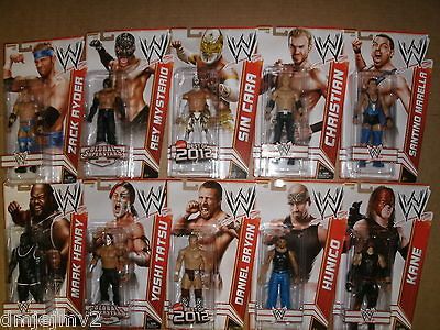 WWE PICK 2 FIGURE MARELLA KANE BRYAN CHRISTIAN HUNICO RYDER TATSU SIN