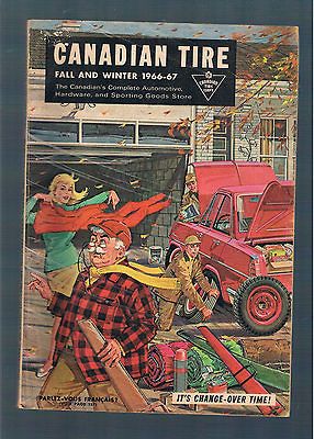 Vintage CANADIAN TIRE Catalog (Superb Cover Art CAR)