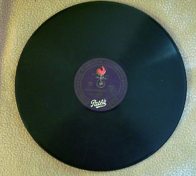 PATHE FRERES PHONOGRAPH CO. 11 3/8 RECORD, #40018, PAT. 1902, PARIS