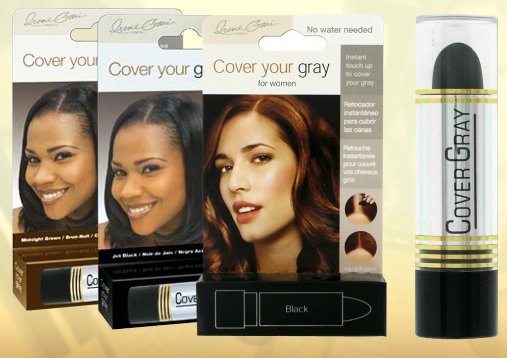 Hair Stick Cover Your Gray Instant Touch up 3 Shades 4.2g .15oz Top