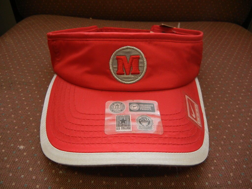 Maryland University Football Visor