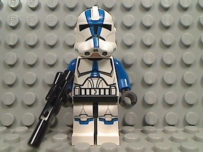 LEGO Star Wars 501st LEGION CLONE TROOPER Minifig AT RT 75002 Walker