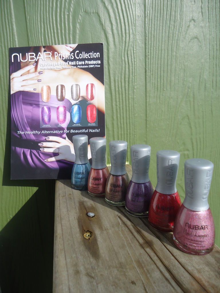 Nubar nail polish ALL HOLOGRAPHIC prisms collection u pivk your fav 8