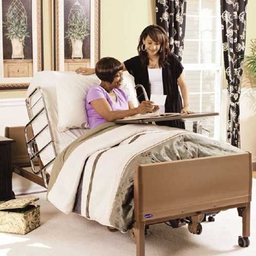 Invacare Electric Bed Package w Reduced Gap Half Rails and