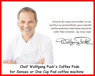 Wolfgang Puck Coffee 54 Pods SENSEO Pick UR Flavor