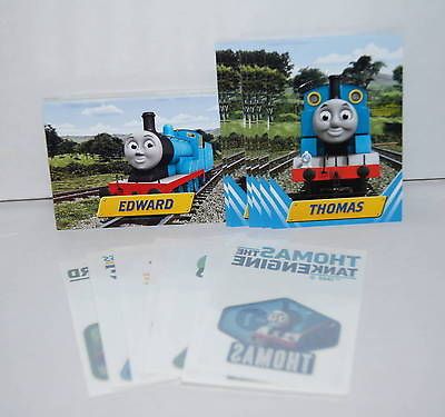 THOMAS THE TANK ENGINE & FRIENDS (2010) Complete Set STICKERS TATTOOS