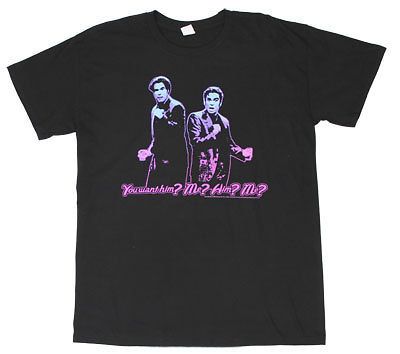 Him? Me? Him? Me?   Saturday Night Live Sheer T shirt