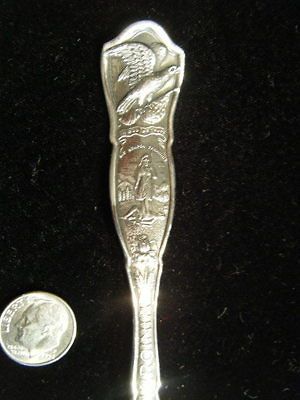 1881 ROGERS A1 VIRGINIA COLLECTOR SPOON No Rim around Seal Variety