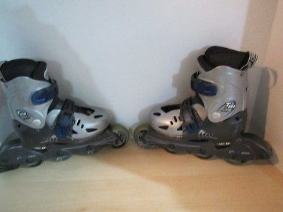 Crazy Creek Childrens Roller Skates Blades Size 3 4.5 USA Ajdustable