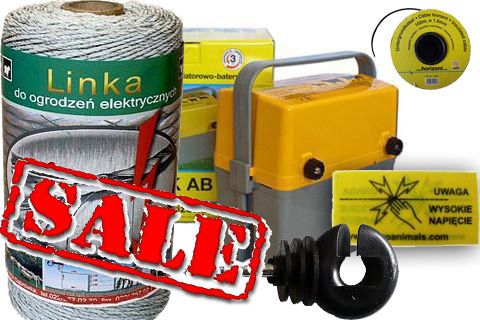 ELECTRIC FENCE STARTER KIT ( fencing, energiser, rope )