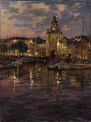 Leonard Wren La Rochelle Signed Limited Edition Giclee on Canvas