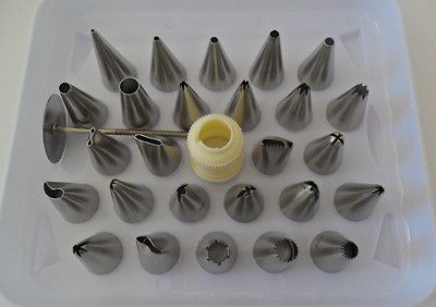 Piping Nozzles Pastry Tips Cake Sugar craft Decorating Tool Box Set