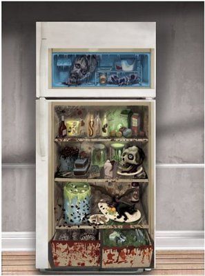 Amscan International Cover Refrigerator Door Halloween