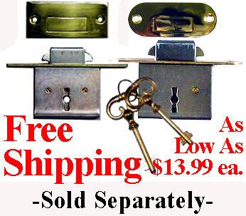 Roll Top Desk or Chest Lock, Sold Separately. As Low As $13.99 ea for