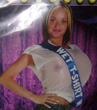 Wet T Shirt Contest Halloween COOL FUNNY COSTUME MENS WOMENS FREE S/H