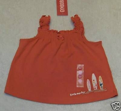 NWT Gymboree BEACH SHACK Little Surfer Tank TOP 6 12