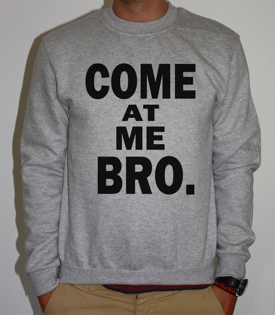 BRO SWEATER SWEATSHIRT JUMPER JERSEY SHORE COOL STORY MENS WOMEN GIRL