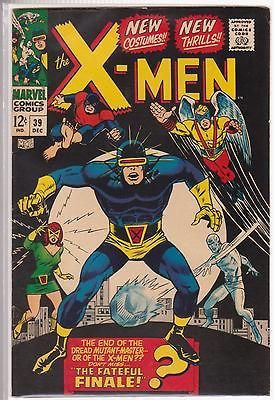 Men #39 First New Costumes Cyclops Beast Classic Story Fine / Good